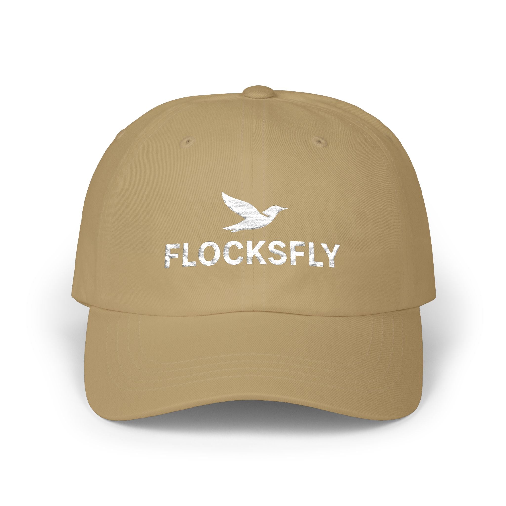 Dad Cap - FLOCKSFLY Embroidered Bird Logo Hat