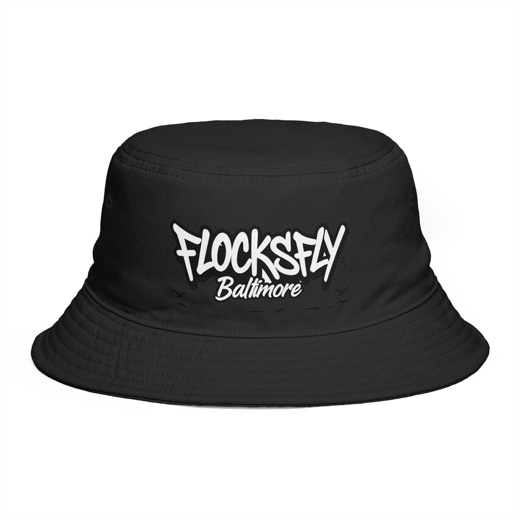 FlocksFly Baltimore Bucket Hat — Embroidered Streetwear Dad Hat