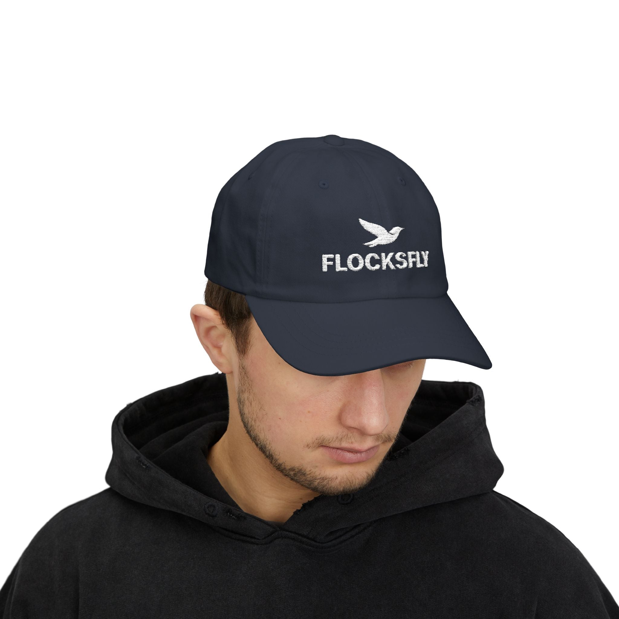 Dad Cap - FLOCKSFLY Embroidered Bird Logo Hat