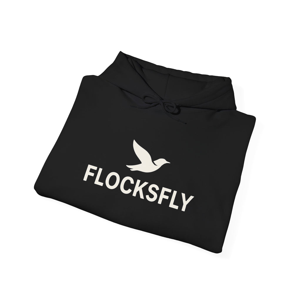 Flocksfly Hoodie – Minimal Bird Logo Pullover