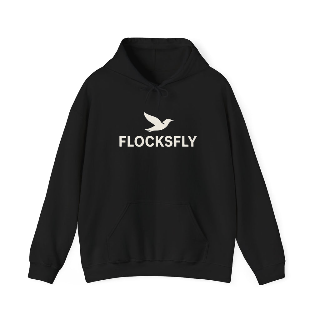 Flocksfly Hoodie – Minimal Bird Logo Pullover