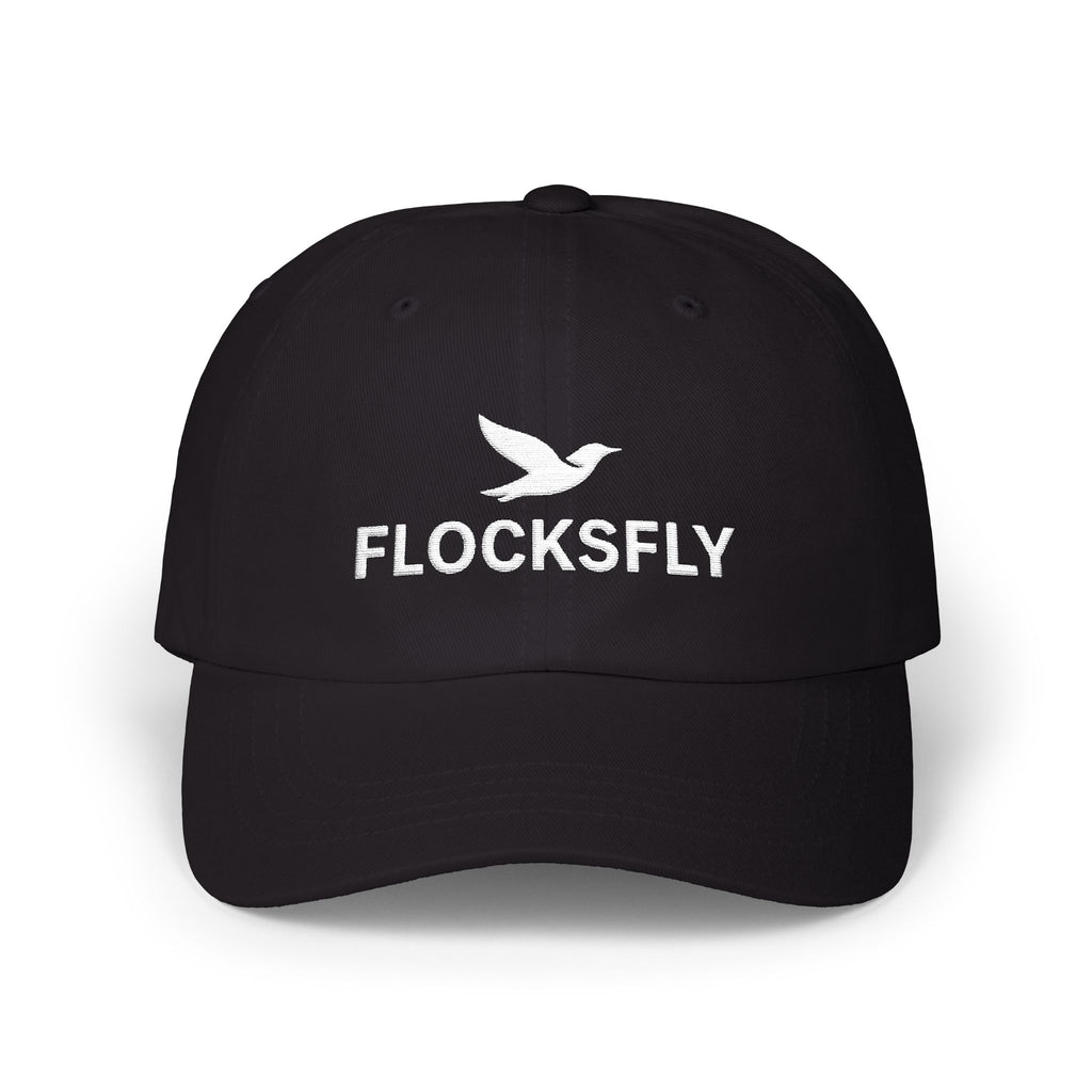 Dad Cap - FLOCKSFLY Embroidered Bird Logo Hat