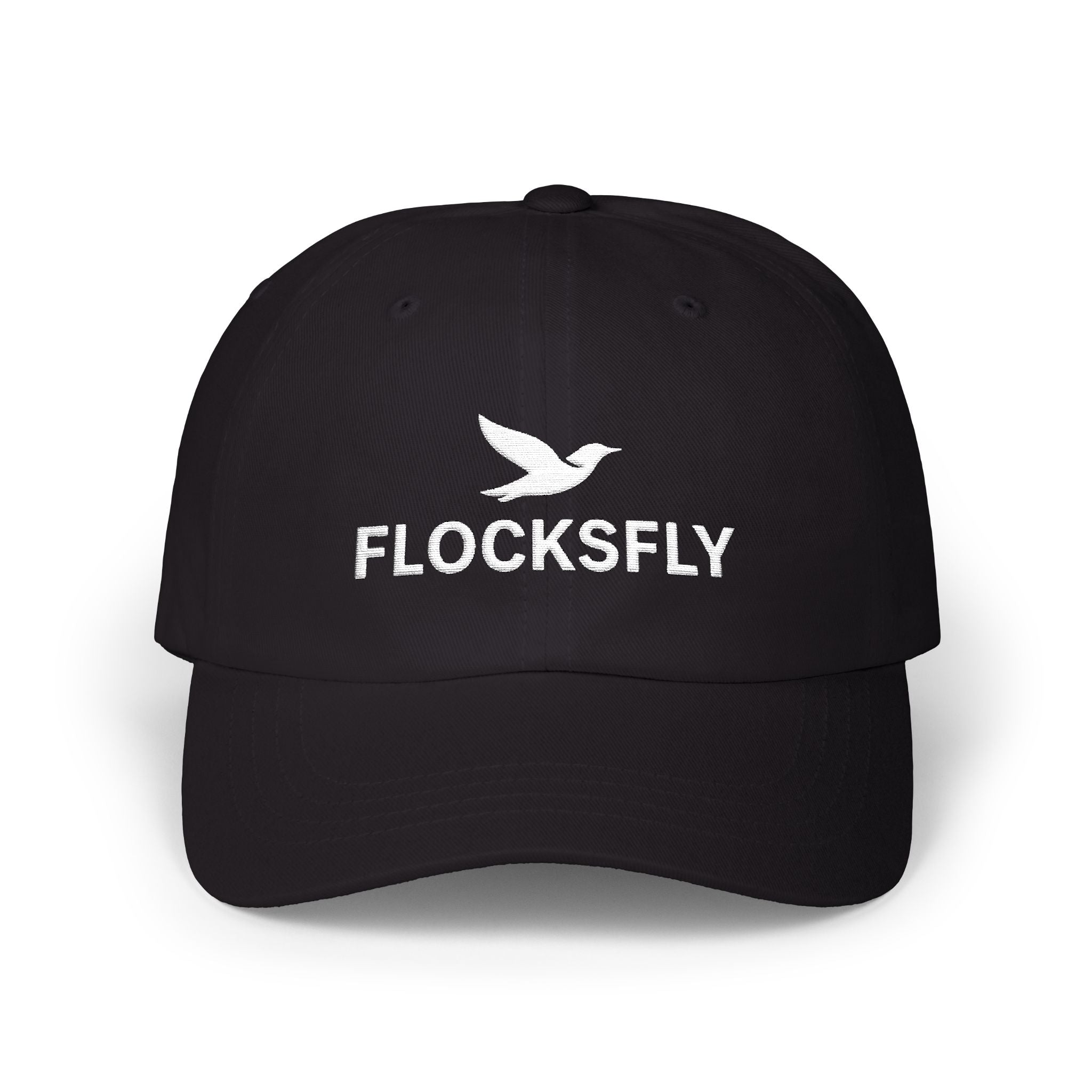 Dad Cap - FLOCKSFLY Embroidered Bird Logo Hat