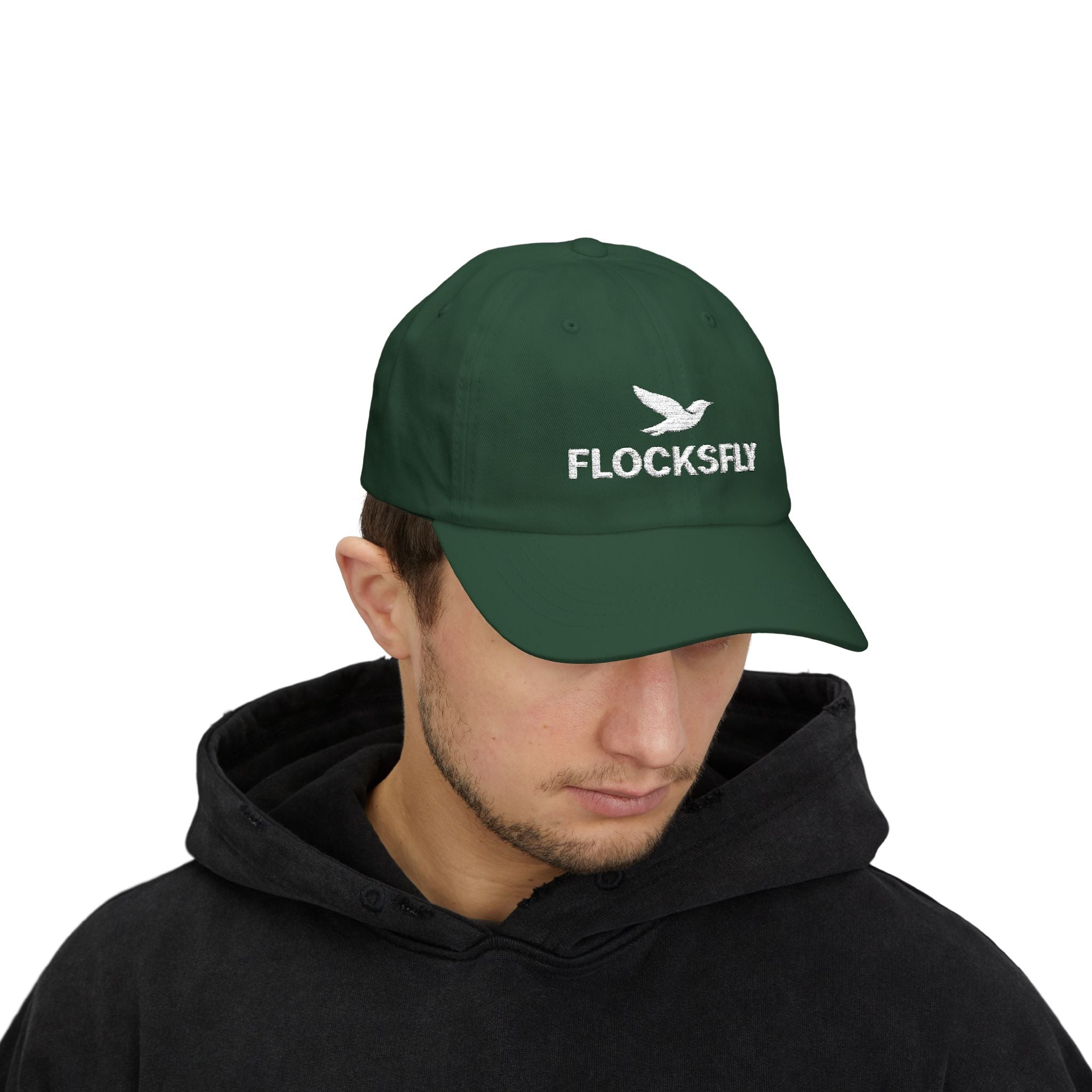 Dad Cap - FLOCKSFLY Embroidered Bird Logo Hat