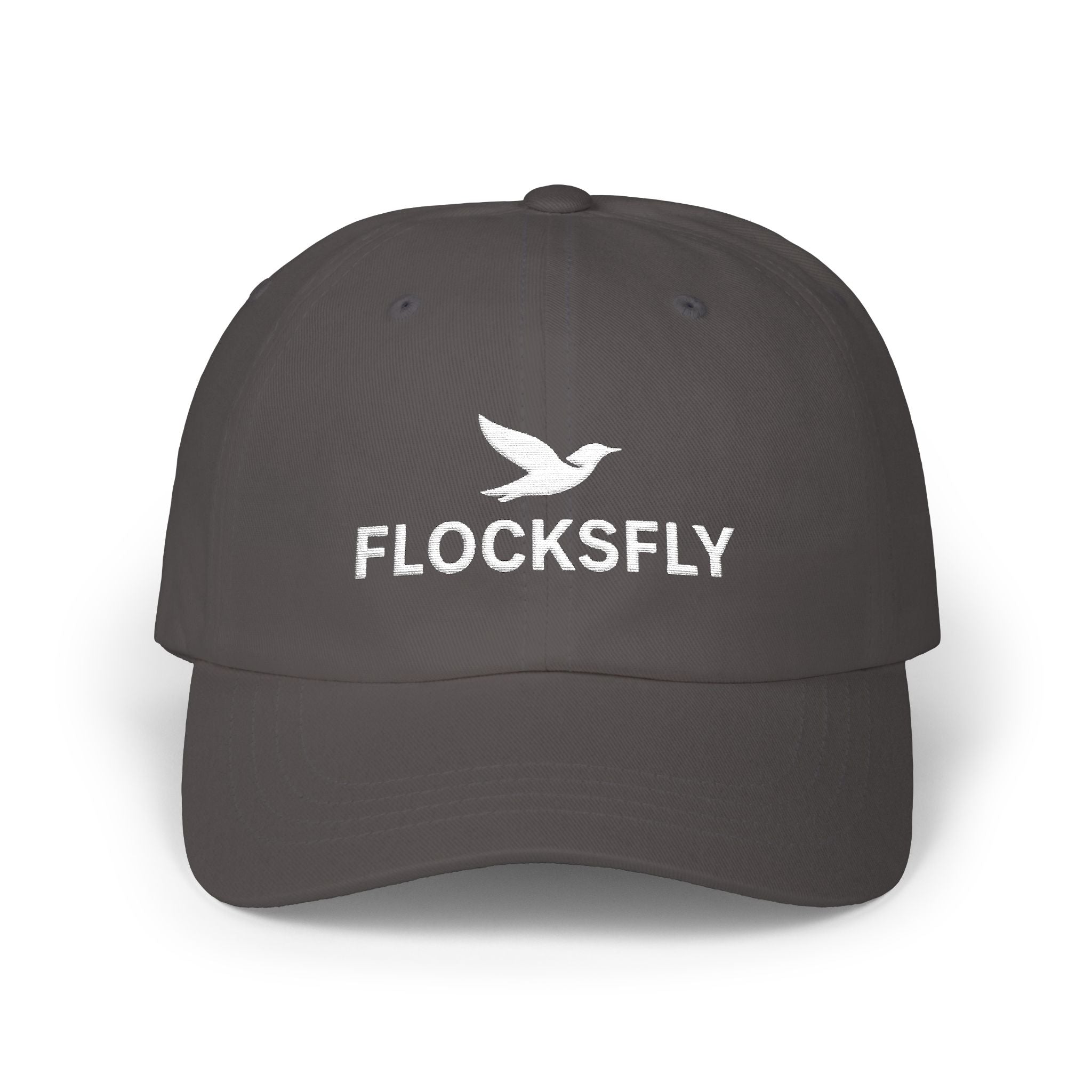 Dad Cap - FLOCKSFLY Embroidered Bird Logo Hat