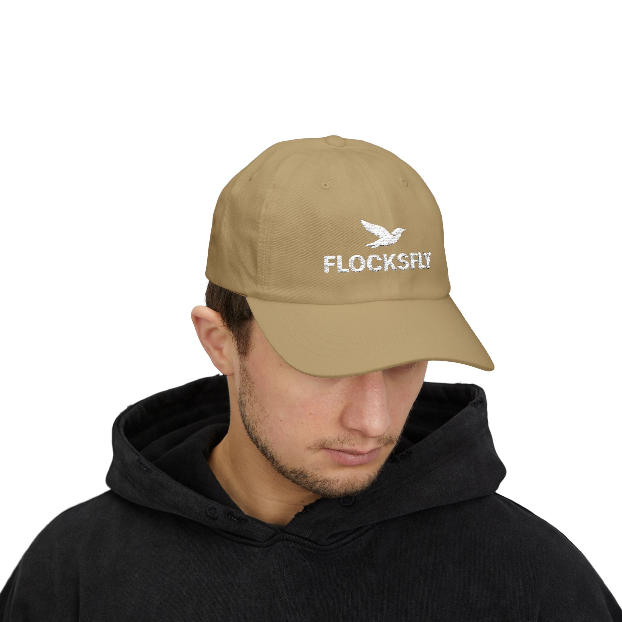 Dad Cap - FLOCKSFLY Embroidered Bird Logo Hat