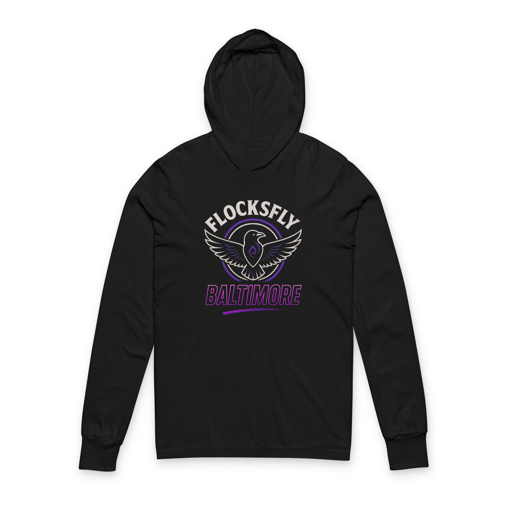 Baltimore FlocksFly Hooded Long Sleeve Tee