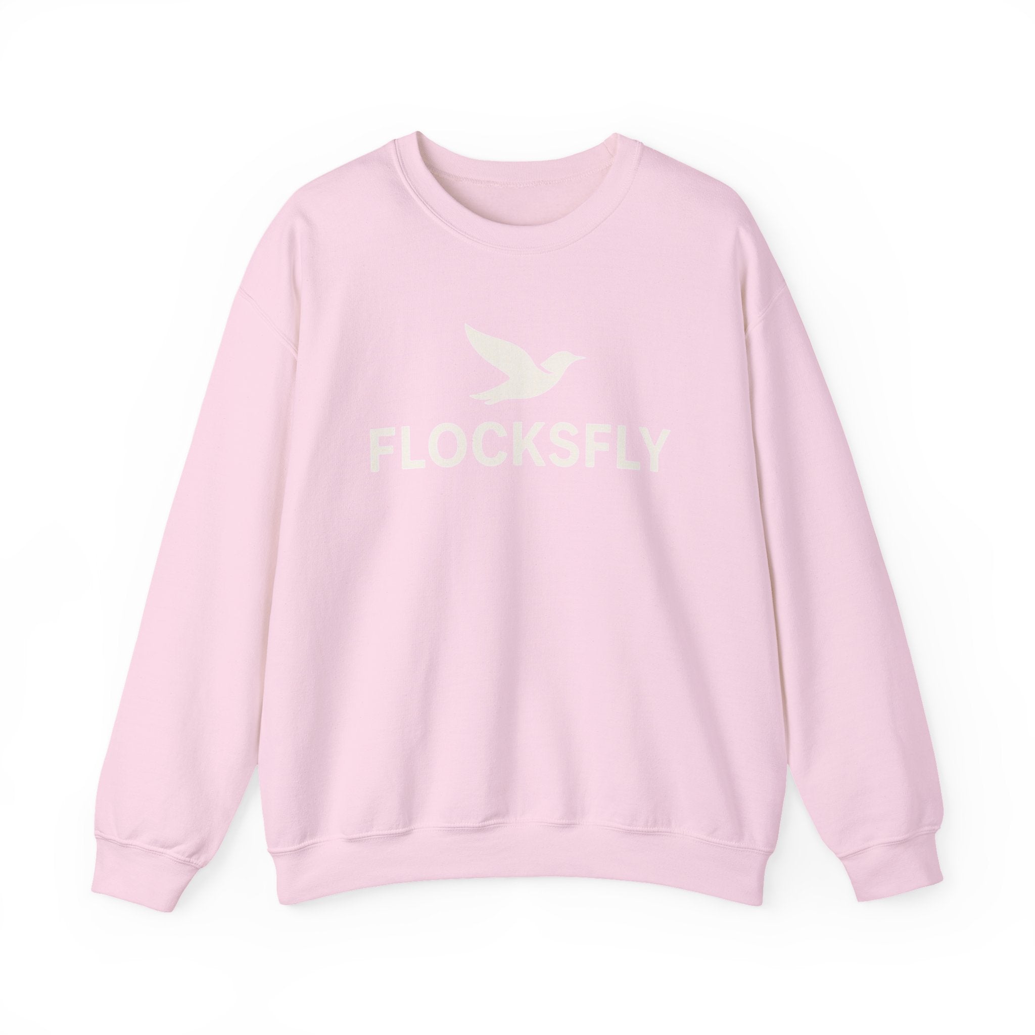 Flocksfly Logo Crewneck Sweatshirt — Bird Graphic Pullover