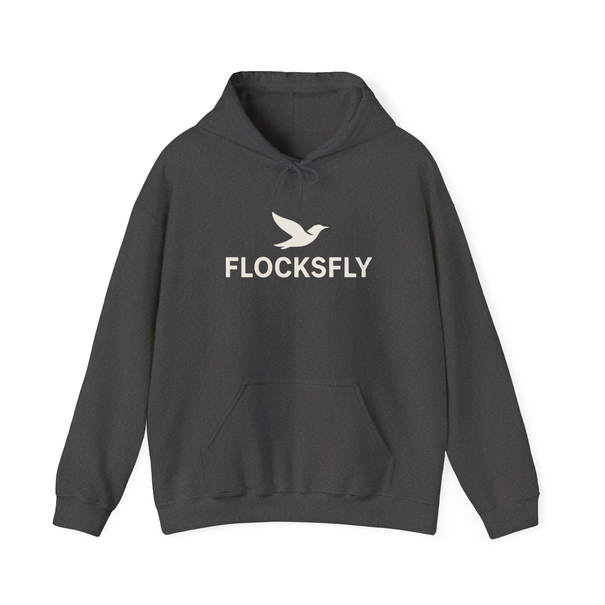 Flocksfly Hoodie – Minimal Bird Logo Pullover