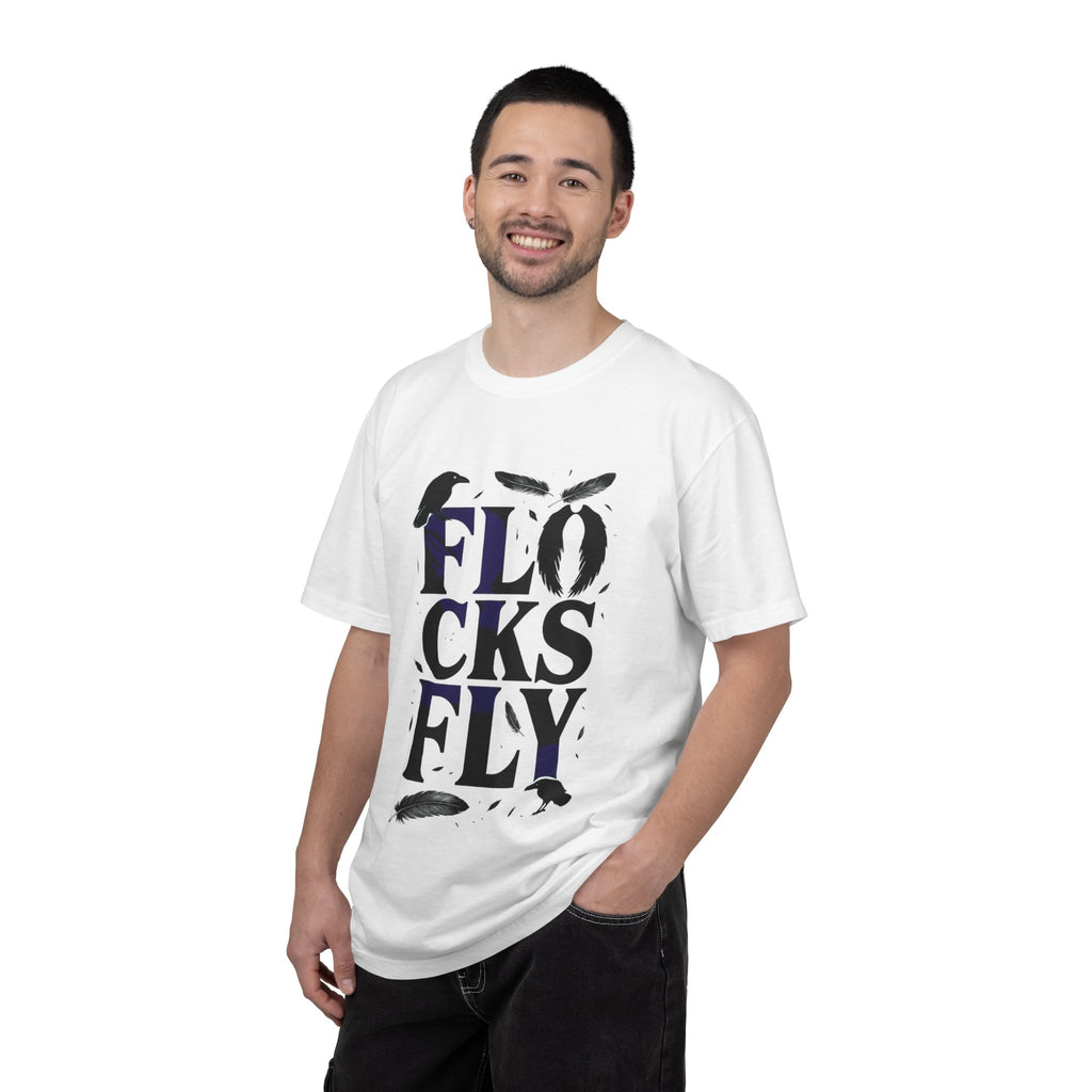 Baltimore Ravens Flock Tee — Streetwear Raven Graphic T-Shirt