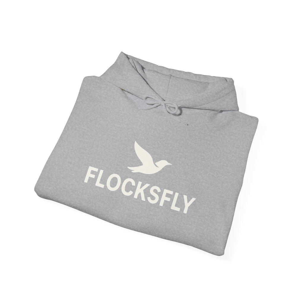 Flocksfly Hoodie – Minimal Bird Logo Pullover